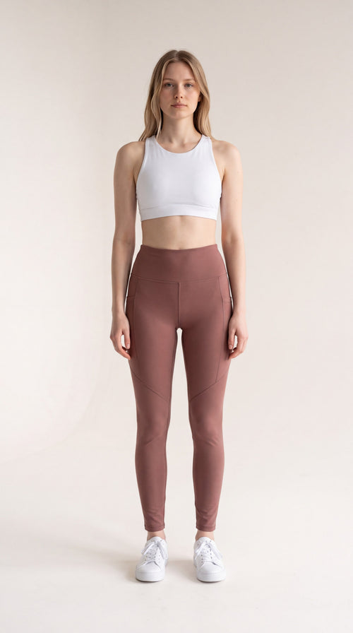 High-Waisted Leggings with pockets